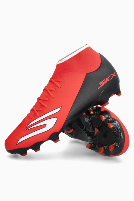Korki Skechers SKX 02 High Academy FG - Czerwony