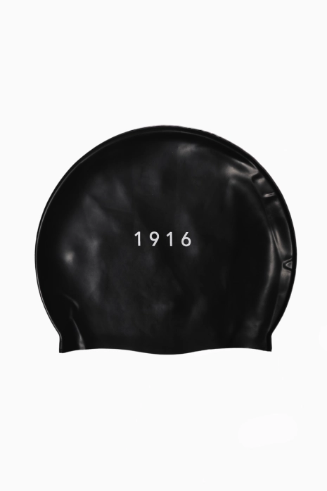Czepek pływacki Legia Warszawa 1916 Silikonowy - Czarny