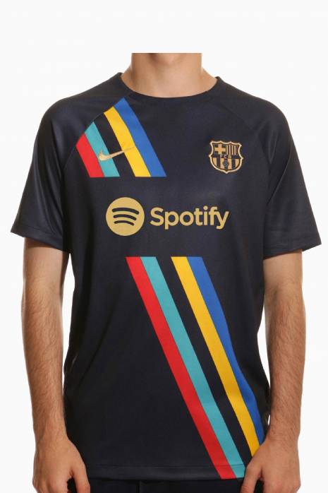 Koszulka Nike FC Barcelona 22/23 Wyjazdowa Breathe Top PreMatch Junior