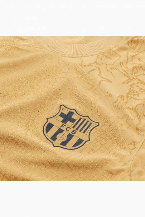 Футболка Nike FC Barcelona 22/23 Away Vapor Match - золотой