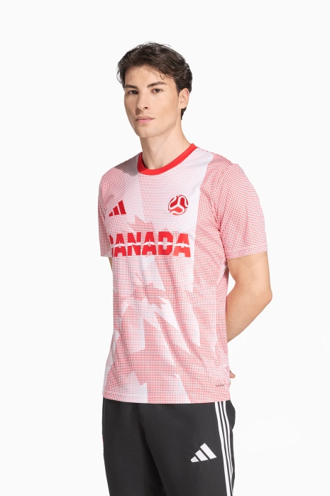Tričko adidas Canada 2026 - Červená