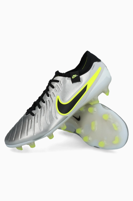 Cleats Nike Tiempo Legend 10 Elite FG Silver R GOL Football boots equipment