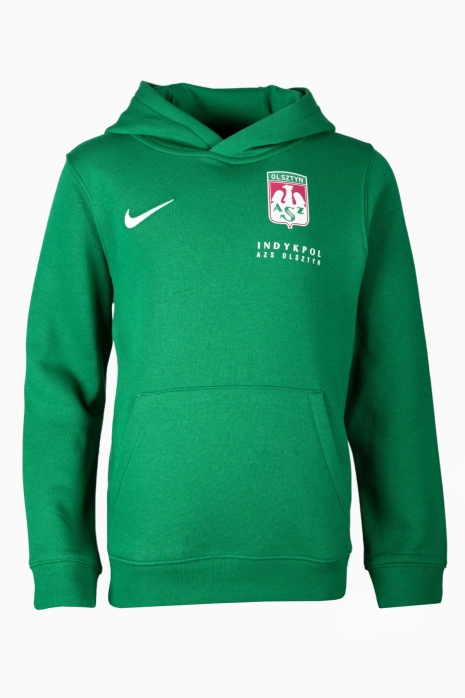 Bluza z kapturem Nike AZS Olsztyn 24/25 Junior - Zielony