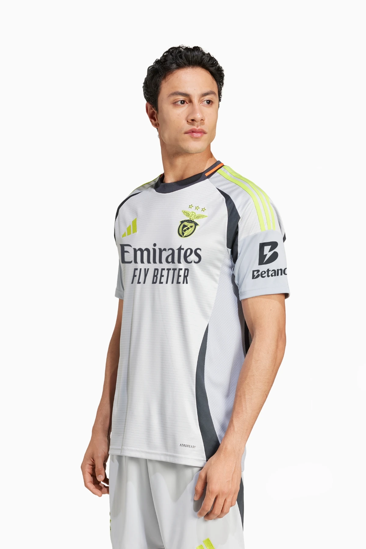 T-Shirt adidas SL Benfica 24/25 Third Replica - Gray | R-GOL.com