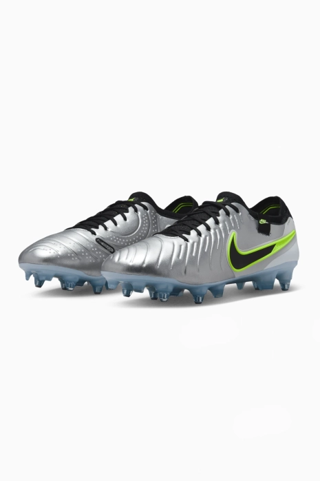 Nike Tiempo Legend 10 Elite SG-Pro Anti Clog - сребро