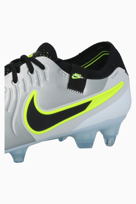 Nike Tiempo Legend 10 Elite SG-Pro Anti Clog - Gümüş rengi