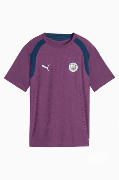 Тениска Puma Manchester City 26/27 Training Junior - Виолетова