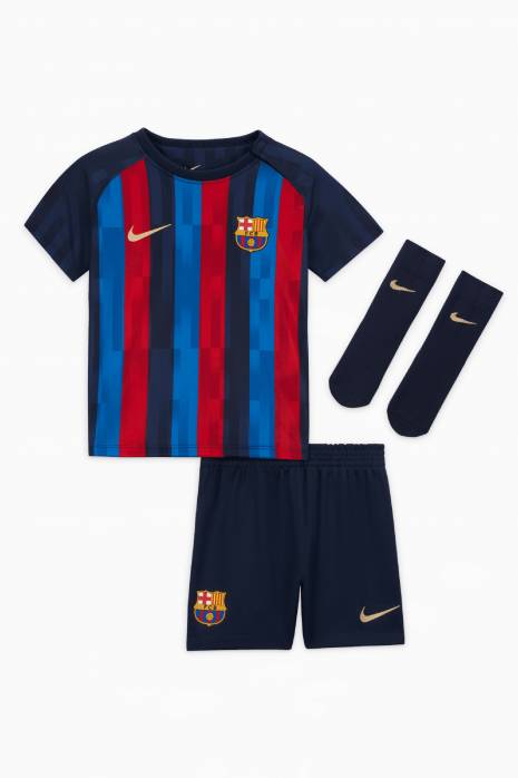 Futbalová súprava Nike FC Barcelona 22/23 Domáci Little Kids