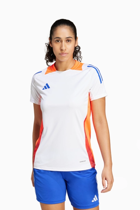 Tricou adidas Tiro 24 Competition Femei - Alb