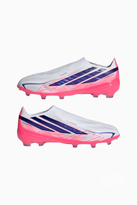 Cleats adidas F50 Elite Hyperfast LL FG - White