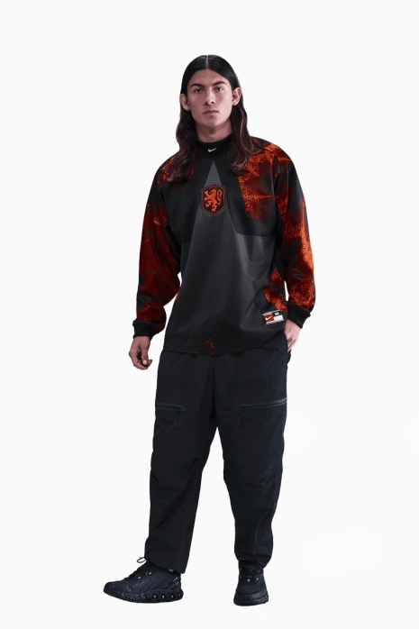 Tričko s dlouhým rukávem Nike Nizozemí Goalkeeper Authentic