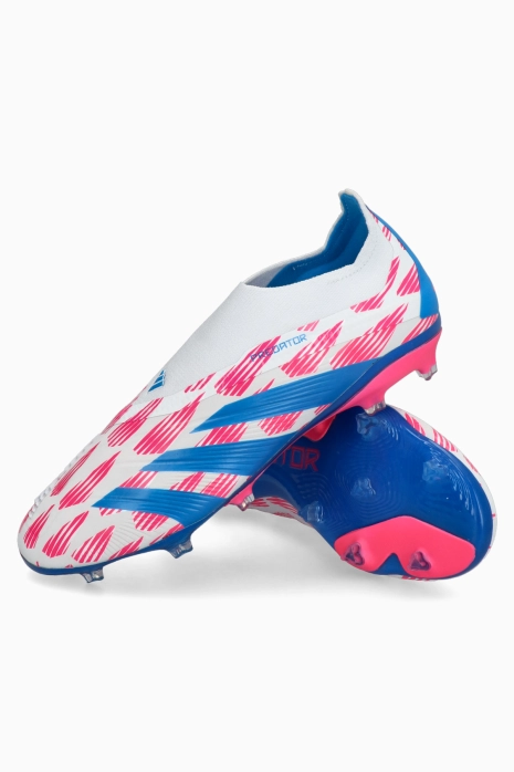 Ghete de fotbal adidas Predator Elite LL FG Junior - Alb