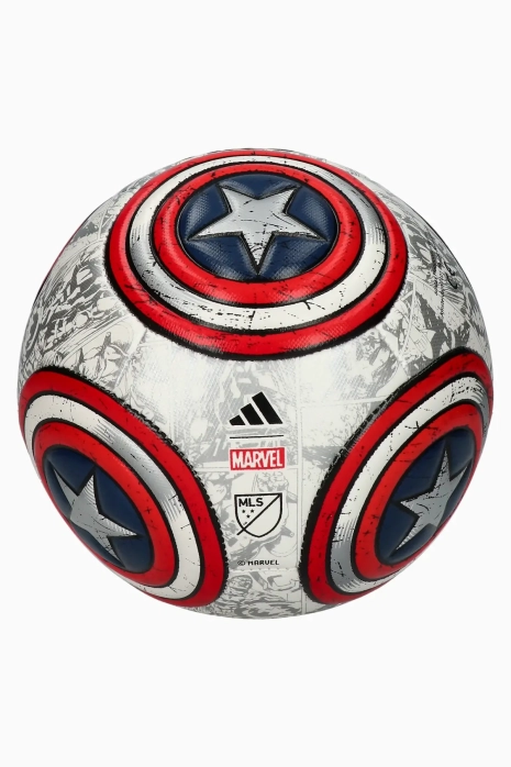 Μπάλα Προπόνησης adidas Marvel MLS Captain America Μέγεθος 1/Mini