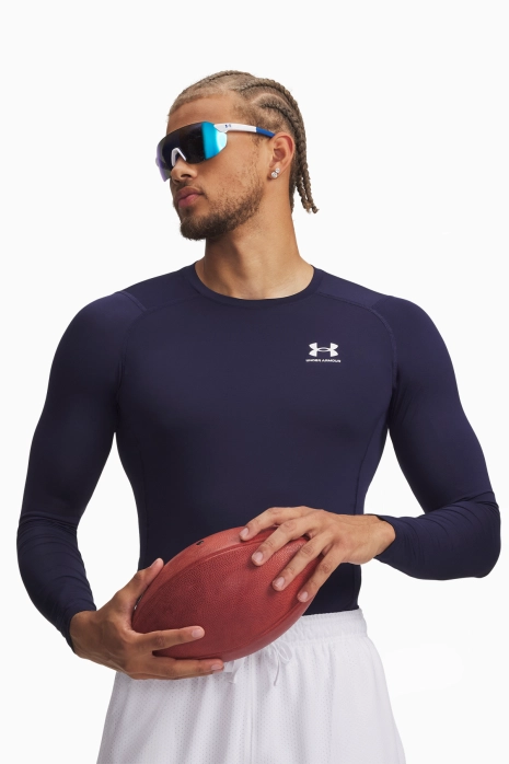 Koszulka Termoaktywna Under Armour HeatGear LS - Granatowy