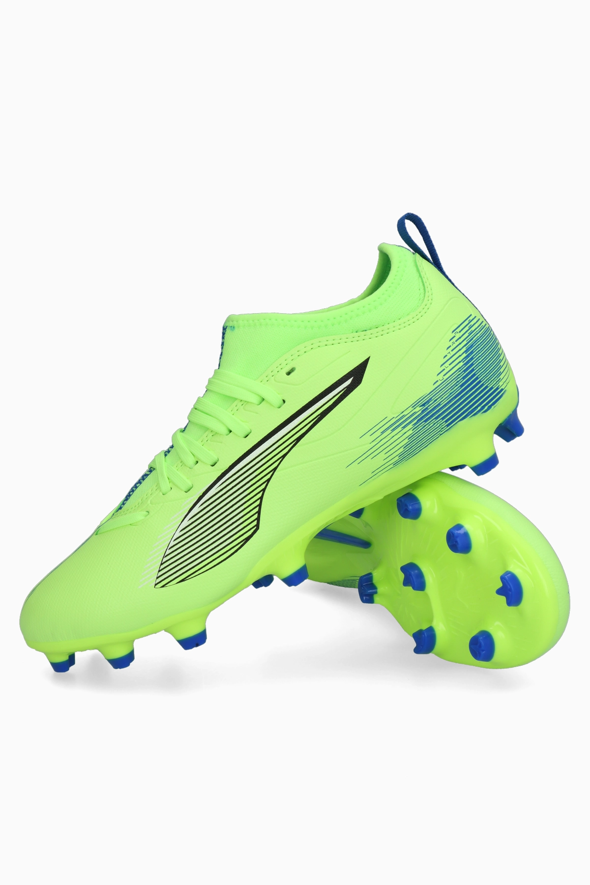 Puma Ultra 5 Match FG/AG Junior - лайм
