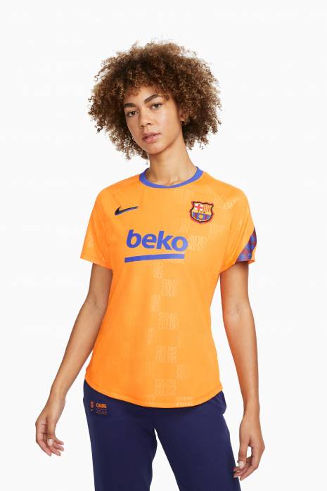 Football Shirt Nike FC Barcelona 21/22 Breathe Top PM Women