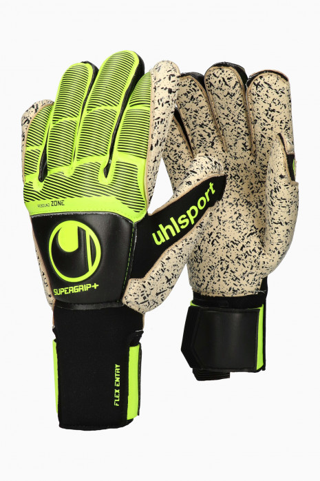 Brankářské rukavice Uhlsport SuperGrip+ Flex Frame Carbon