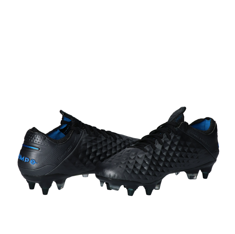 Nike Tiempo Legend VIII Academy AG Black Football Boots.