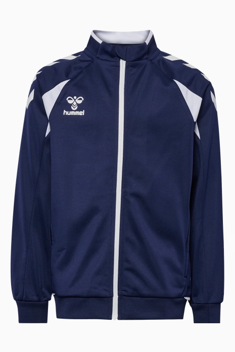hummel hmlCORE 2.0 Track Full-Zip Sweatshirt Junior - Navy blue