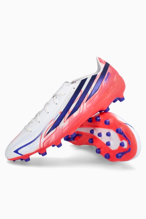 Cleats adidas F50 League Hyperfast AG - White