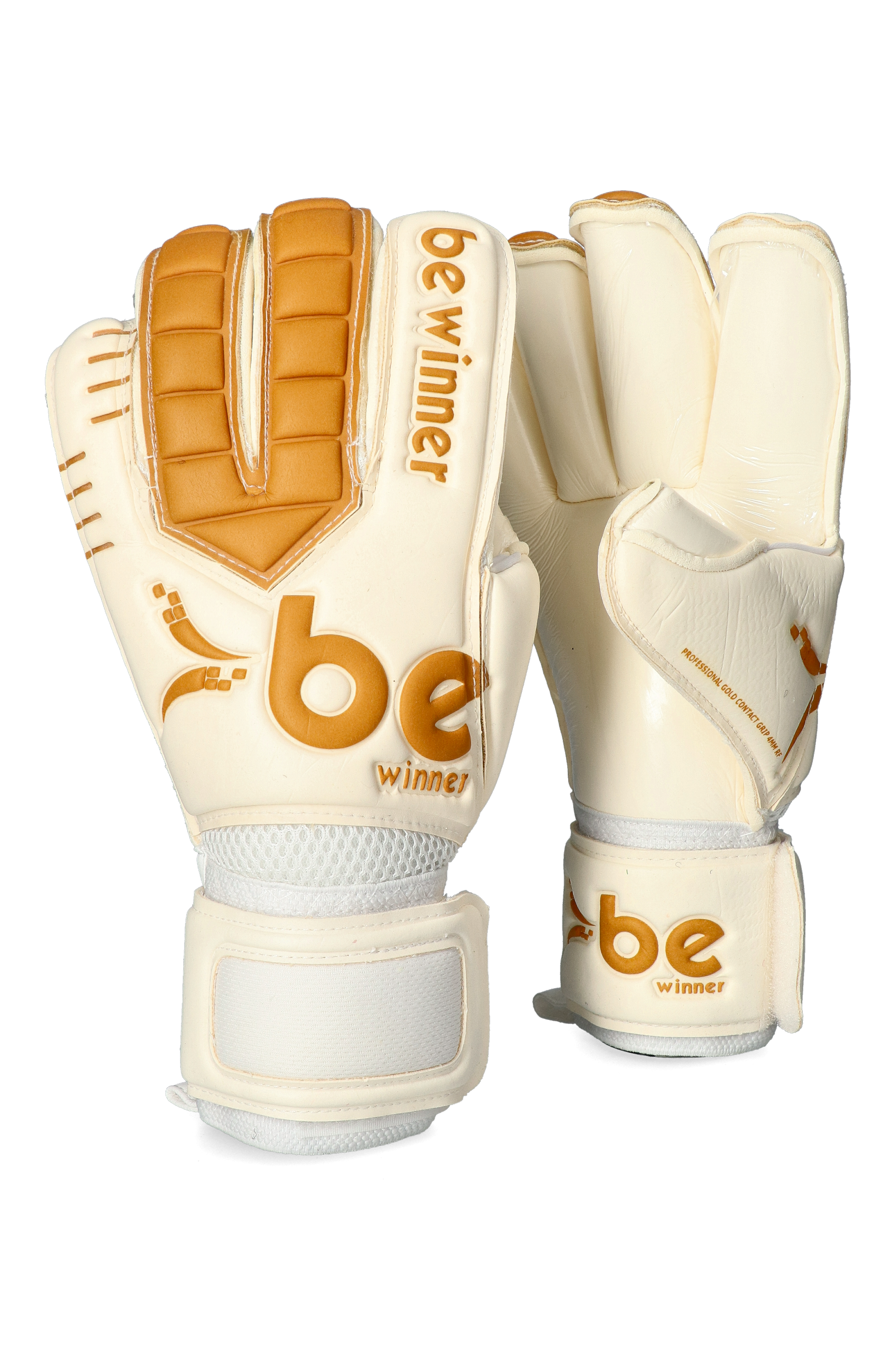 gold goalkeeper gloves