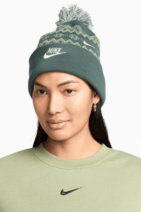 Nike logo beanie hotsell