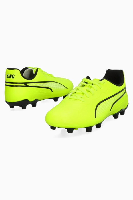 Puma king store junior football boots