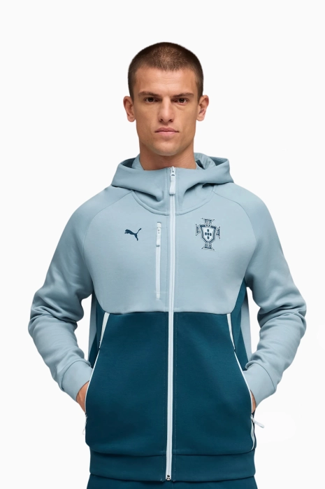 Блуза Puma Португалия 2026 PUMATECH Full-Zip - син