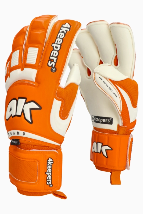 Goalkeeper Gloves 4keepers Champ Training RF2G 2.0 - Orange