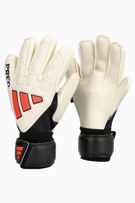 Воротарські рукавички adidas Predator Match Fingersave Junior - Білий