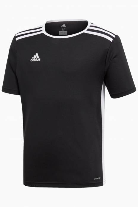 Tişört Adidas Entrada 18 Çocuk - Siyah