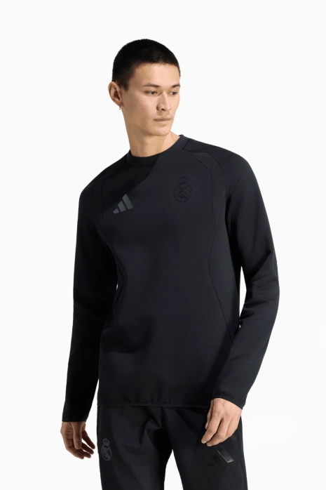 Bluză adidas Real Madrid 25/26 Tiro Travel - Negru