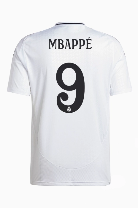 Ποδοσφαιρική Φανέλα adidas Mbappé 9 Real Madrid 24/25 Home Replica - άσπρο