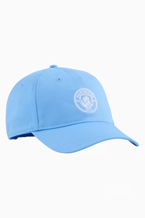 Шапка с козирка Puma Manchester City 25/26 Essentials - светло синьо