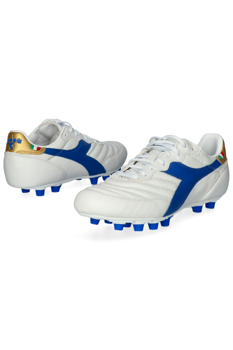 Diadora Brasil サッカーシューズ ホワイト/ブルー Diadora Brasil サッカーシューズ ホワイト/ブルー Diadora Brasil | R