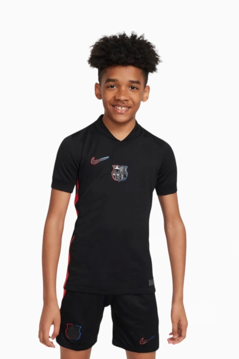 Camiseta Nike FC Barcelona 24/25 Away Stadium Junior - Negro