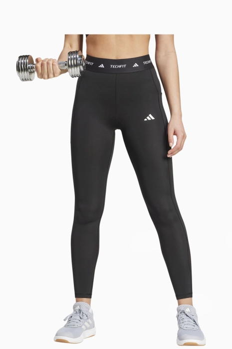 Legíny adidas Techfit Stash Pocket Full-Length dámske - čierna