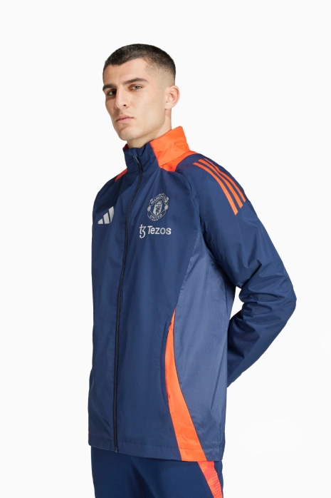 Jacket adidas Manchester United 24/25 All-Weather - Navy blue