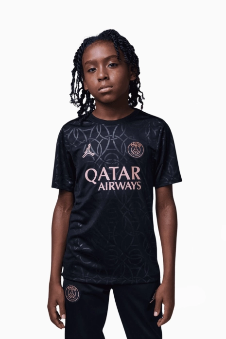 Nike PSG x Jordan 24/25 Pre-Match Trikot Junior - Schwarz