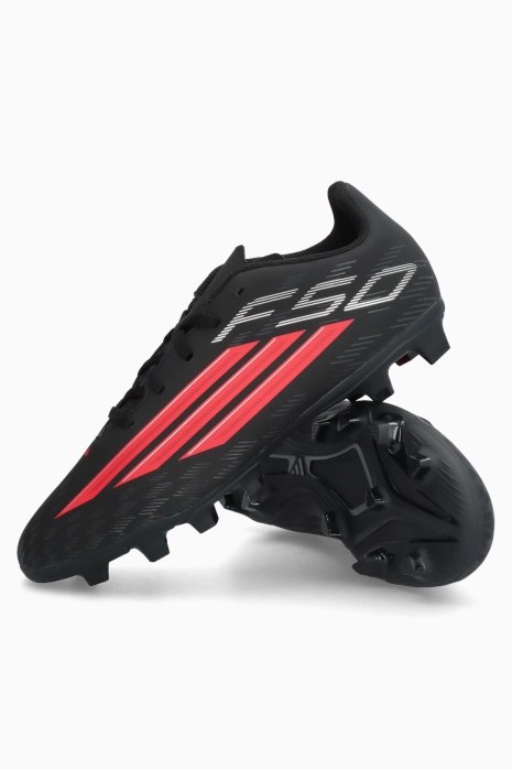 Cleats adidas F50 Club FG/MG Junior - Black