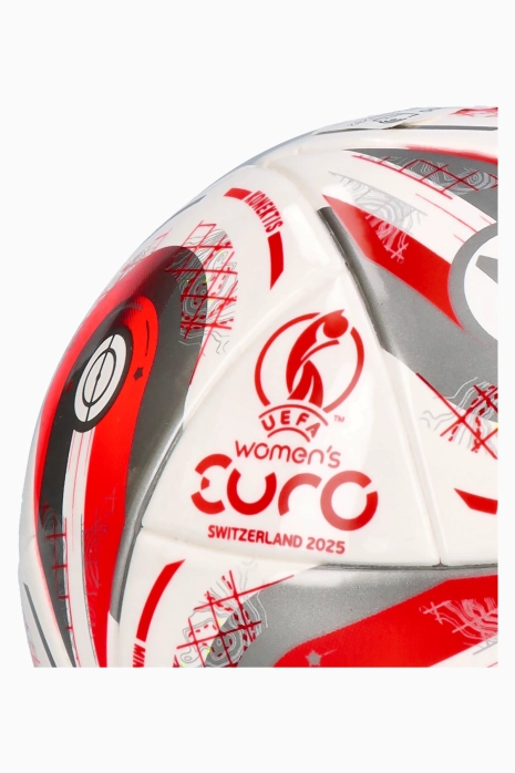 adidas Women's EURO 2025 Final topu - boyut 1/Mini - Beyaz