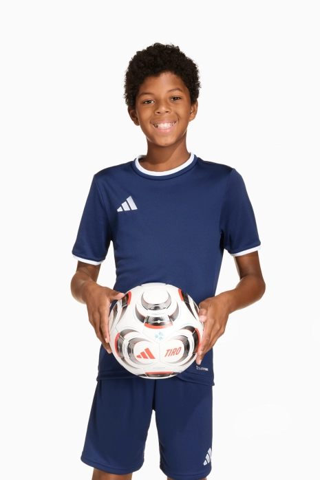 Koszulka adidas Entrada 26 Junior - Granatowy