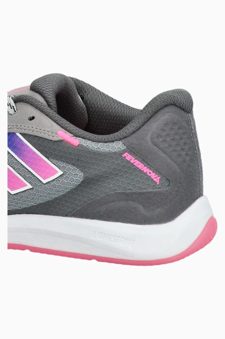 adidas gazelle silver green womens adidas Fevernova Court Grey/Lucid main image 1