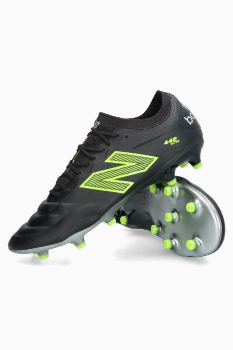 Ghete de fotbal New Balance 442 V2 Elite FG - Negru