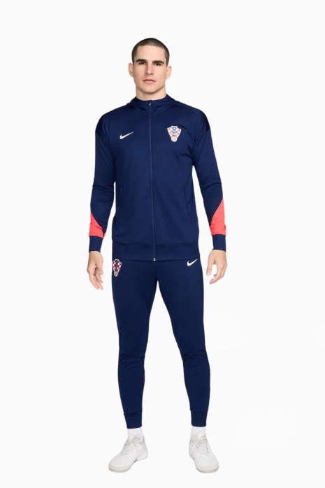 Nike Croatia 2024 Strike Track Suit Junior - Navy blau