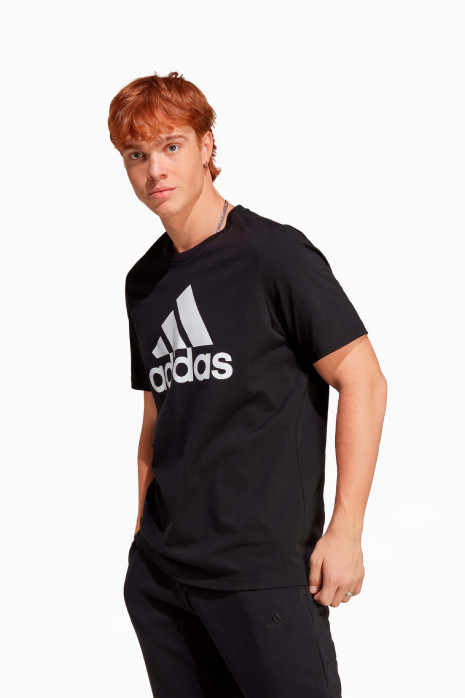 T-Shirt adidas Essentials Single Big Logo - Black