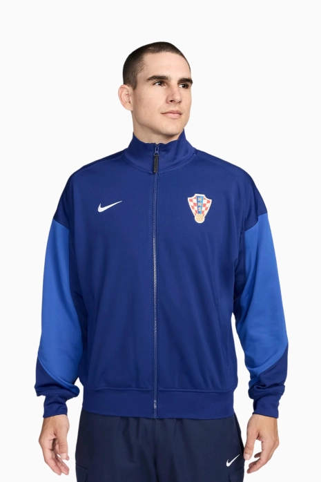 Блуза Nike Хърватия 2024 Anthem - тъмносин