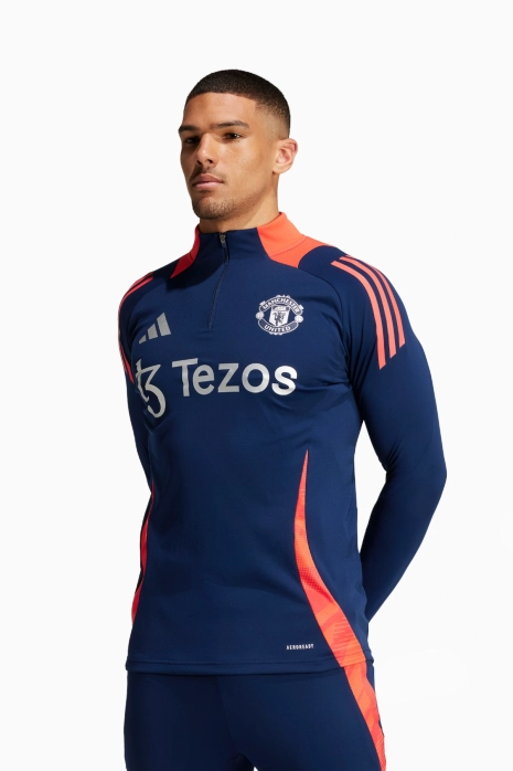 adidas Manchester United 24/25 Training Top Sweatshirt - Navy blau