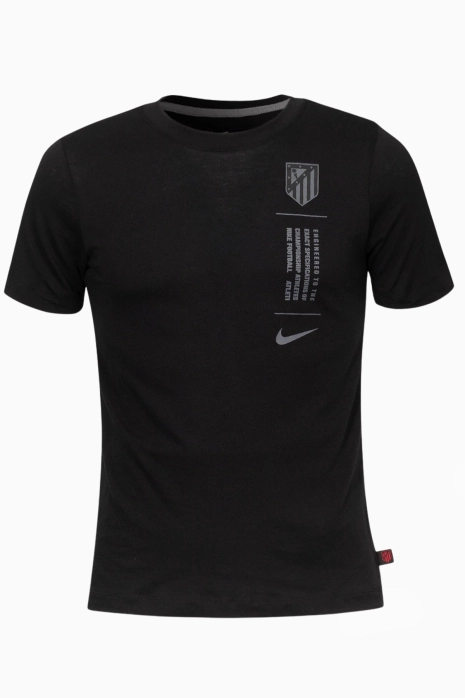 Тениска Nike Atlético Madrid 25/26 Tee Junior - черен