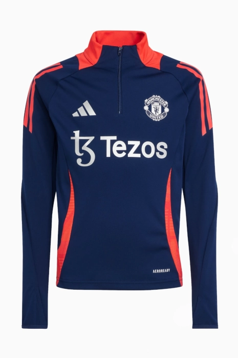 adidas Manchester United 24/25 Training Top Sweatshirt Junior - Navy blau